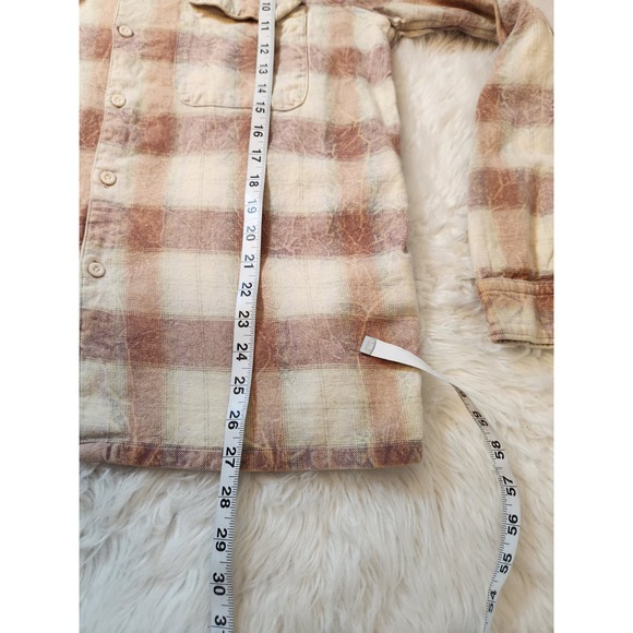 Urban Outfitters Womens Multicolor Plaid Long Sleeve Flannel Button Down Shirt M - Picture 6 of 6
